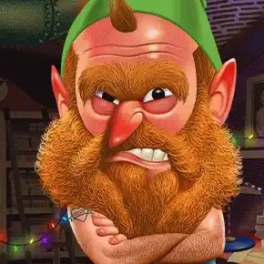 Angry Elf Christmas Miner slot visual from Gaming Corps available on melbet-ethiopia.top