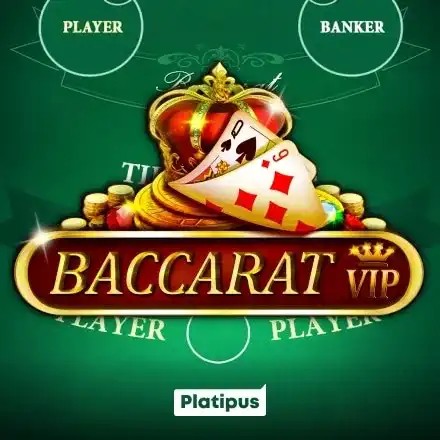 Baccarat VIP logo by Platipus Melbet Casino