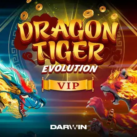 Dragon Tiger Evolution VIP slot visual from Darwin Gaming available on melbet-ethiopia.top