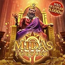 Midas Fortune game by PG Soft – logo hosted on Melbet Casino