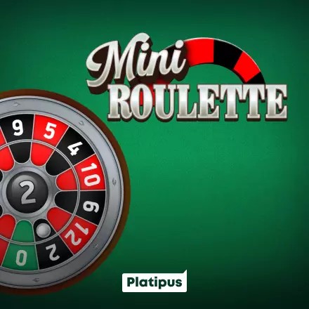 Mini Roulette game by Platipus – logo hosted on Melbet Casino