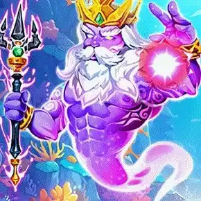 Poseidon's Secret 2 online game logo by KA Gaming on melbet-ethiopia.top